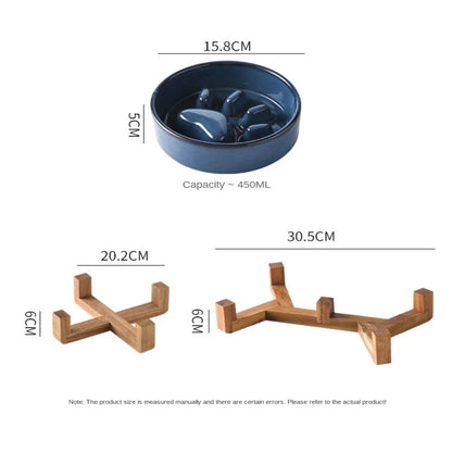 450ML Porcelain Ceramic Pet Bowl