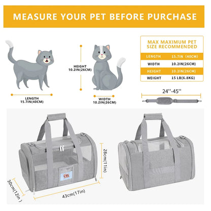 Soft Wool Pad Durable Dog Carrier