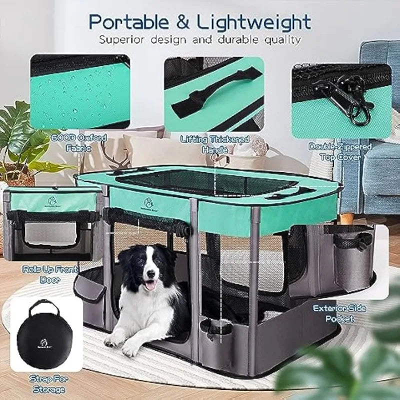 Outdoor Travel Foldable Dog Playpens