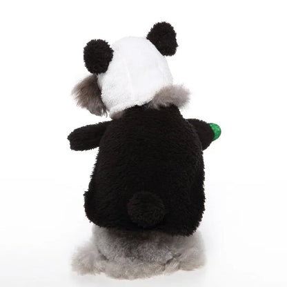 Funny Panda Bear Dog Costume