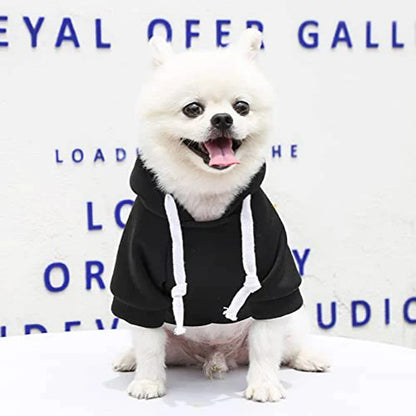 Organic Cotton Dog Hoodie Sweatshirts