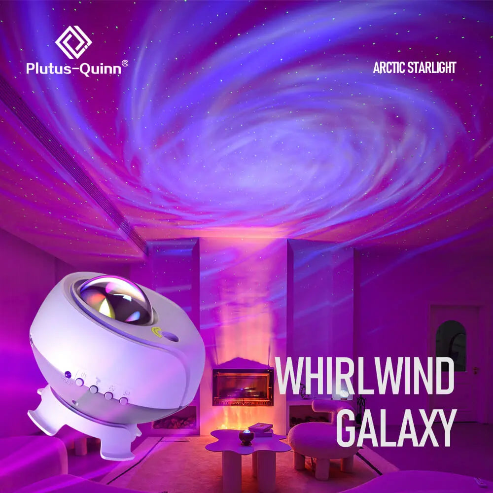 Bluetooth Whirlwind Star Galaxy Projector