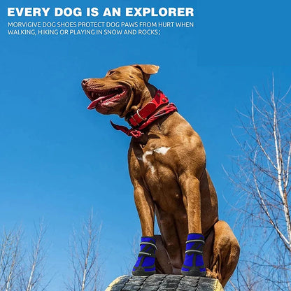 Four-side Stretch Fabric Dog Shoes