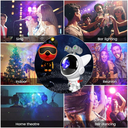 Space Dog LED Galaxy Star Projector