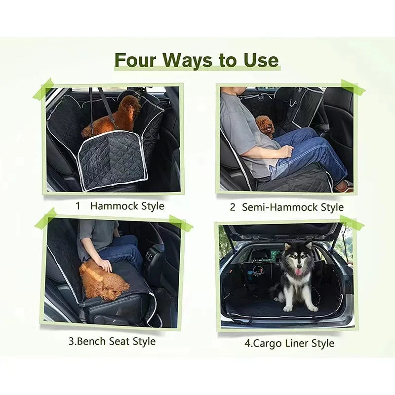 Luxury Dog Carrier Car Seat Cover