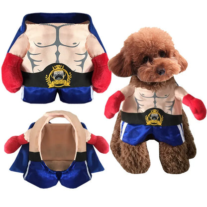 Funny Dog Cosplay Boxer Costume