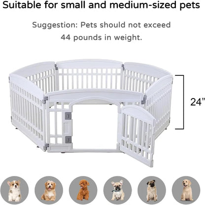6 Panels Heavy Duty Dog Playpen