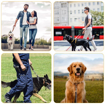 Rustproof Hook Genuine Leather Dog Lead