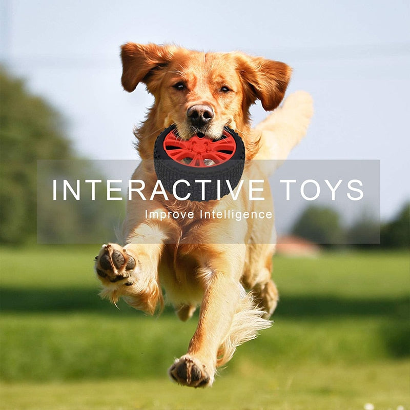 Indestructible Fun Tires Dog Toy