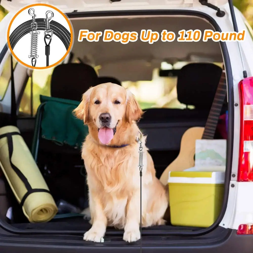 Heavy Duty 20ft Dog Tie Out Cable