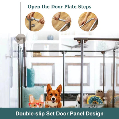 Large Aluminium Pet Playpen