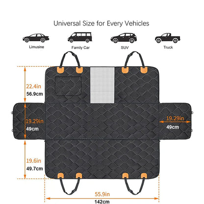 Anti-tear Mesh Window Dog Car Seat Protector