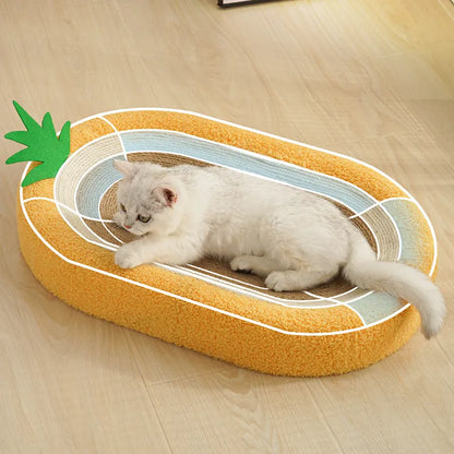 Cute Pineapple Cat Scratcher Board