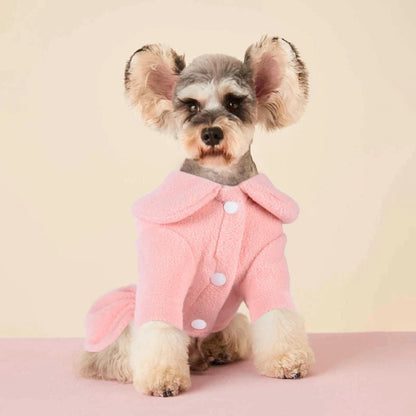 Cute Dog Fleece Cozy Sweater