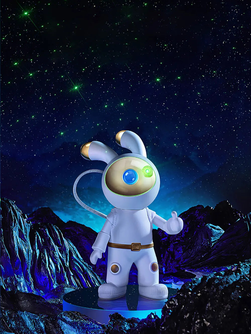 Space Rabbit Galaxy Light Projectors
