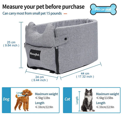 Portable Dog Car Central Console Booster