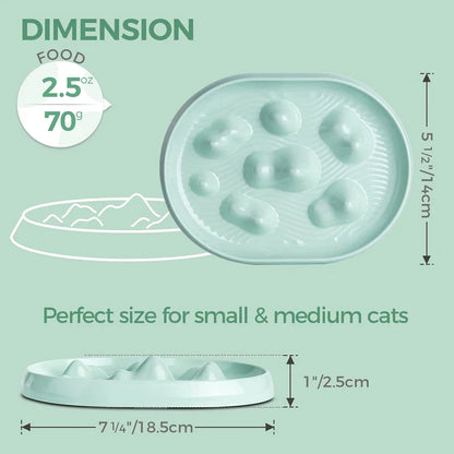 Fun Mountain Ridges Pet Slow Feeder