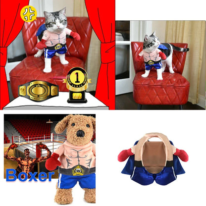 Funny Dog Cosplay Boxer Costume