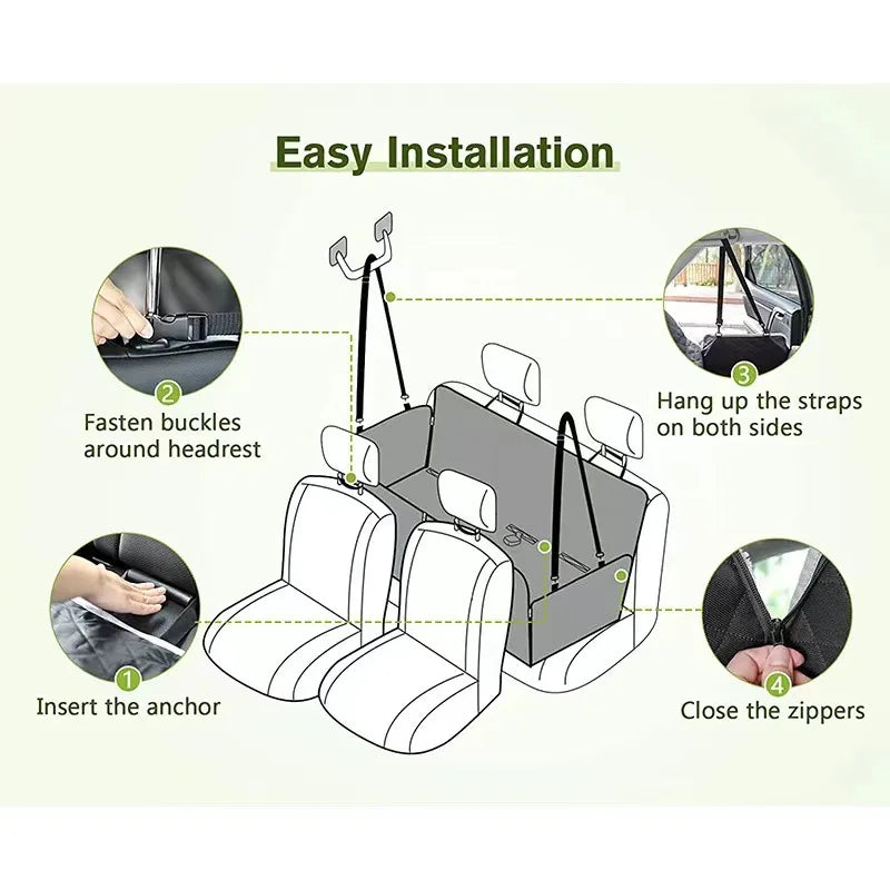 Luxury Dog Carrier Car Seat Cover
