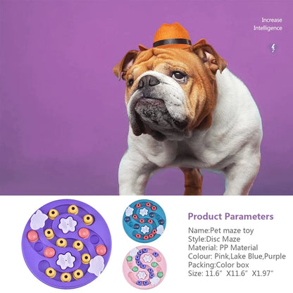 Educational Dog Puzzle Slow Feeder