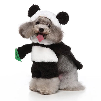 Funny Panda Bear Dog Costume