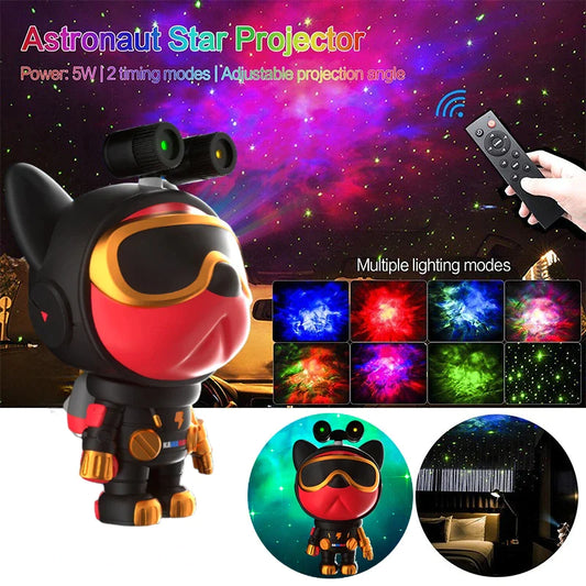 Space Dog LED Galaxy Star Projector