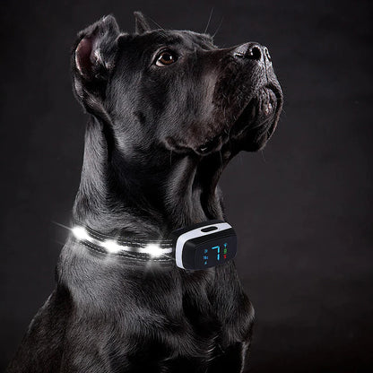LED Flash Mode Dog Bark Collar