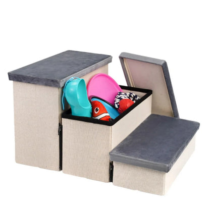 Dog Stairs With Storage Box
