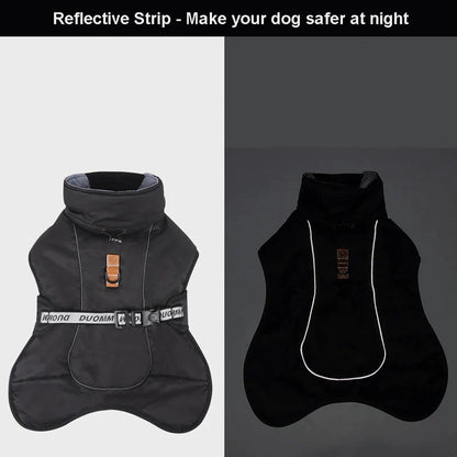 Reflective Turtleneck Dog Coats