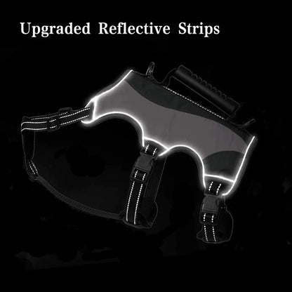 Reflective No Pull Tactical Dog Harness