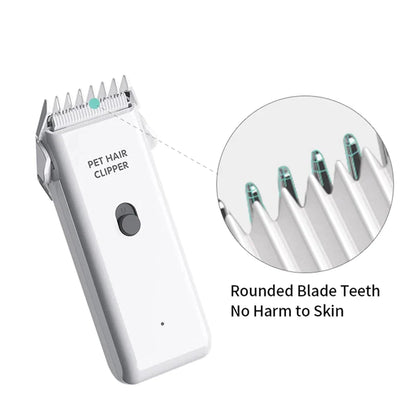 Cordless Waterproof Cat & Dog Hair Trimmer