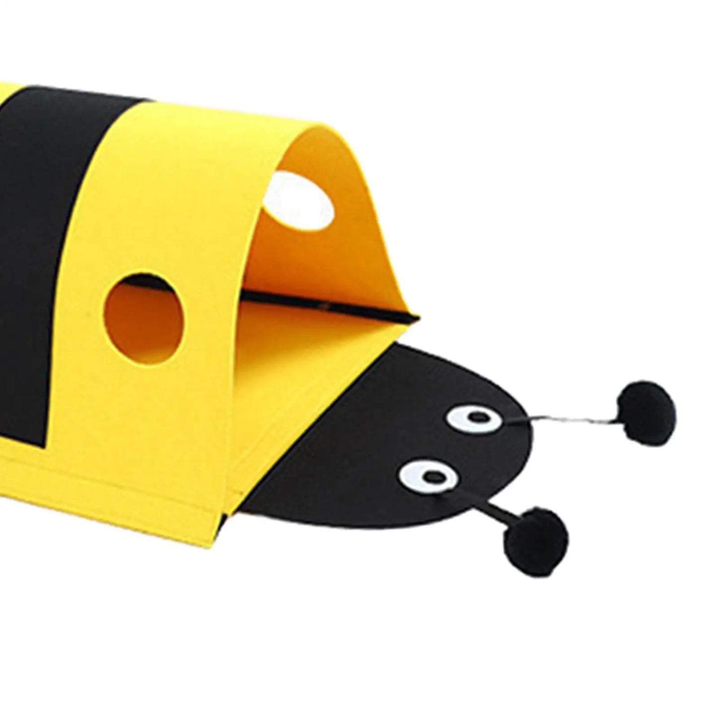 Cute Bee Cat Tunnel