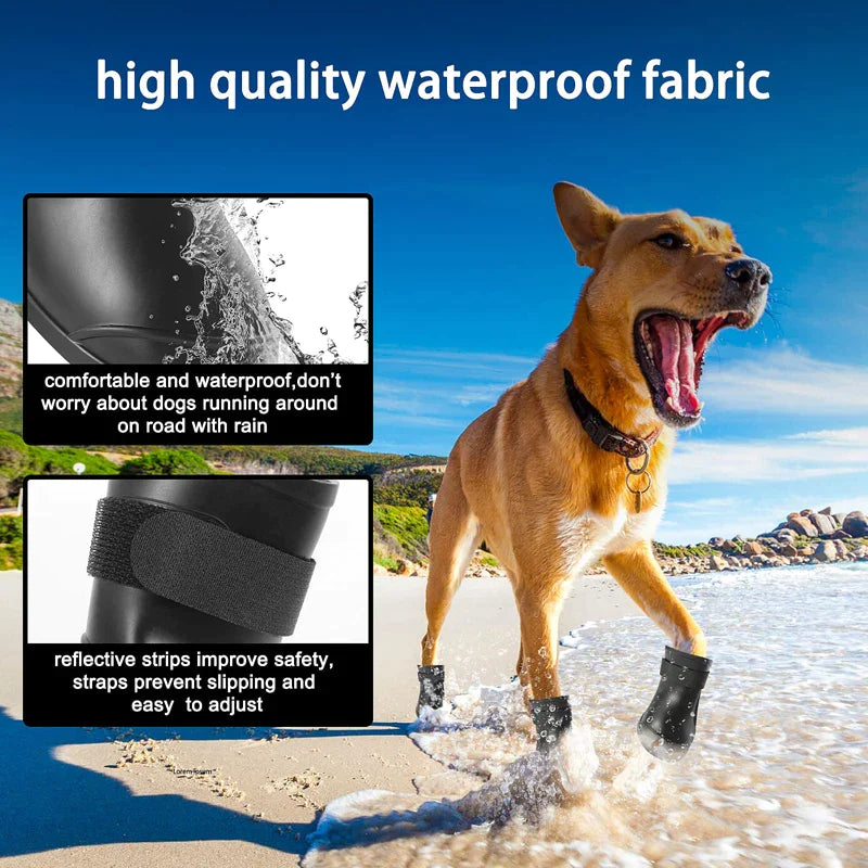 Waterproof Dog Rain Boots