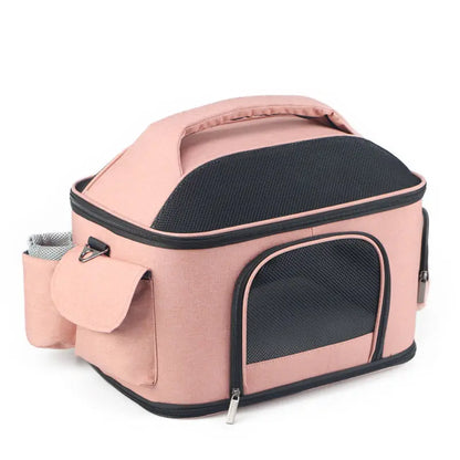 Traveling Mesh Collapsible Pet Carrier Bag