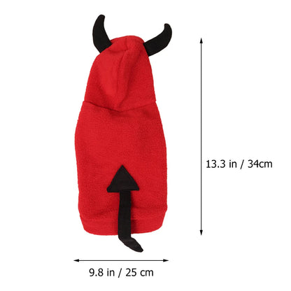 Halloween Themed Devil Dog Costume