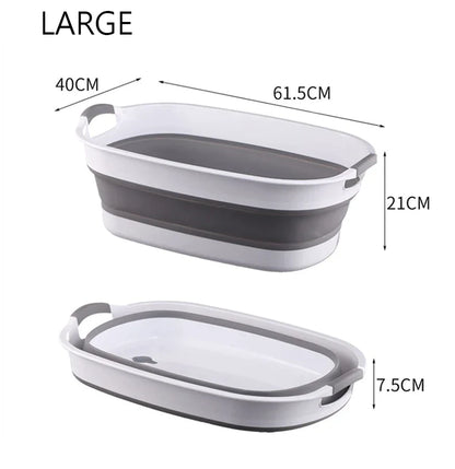 Silicone Foldable Pet Shower Bathtub