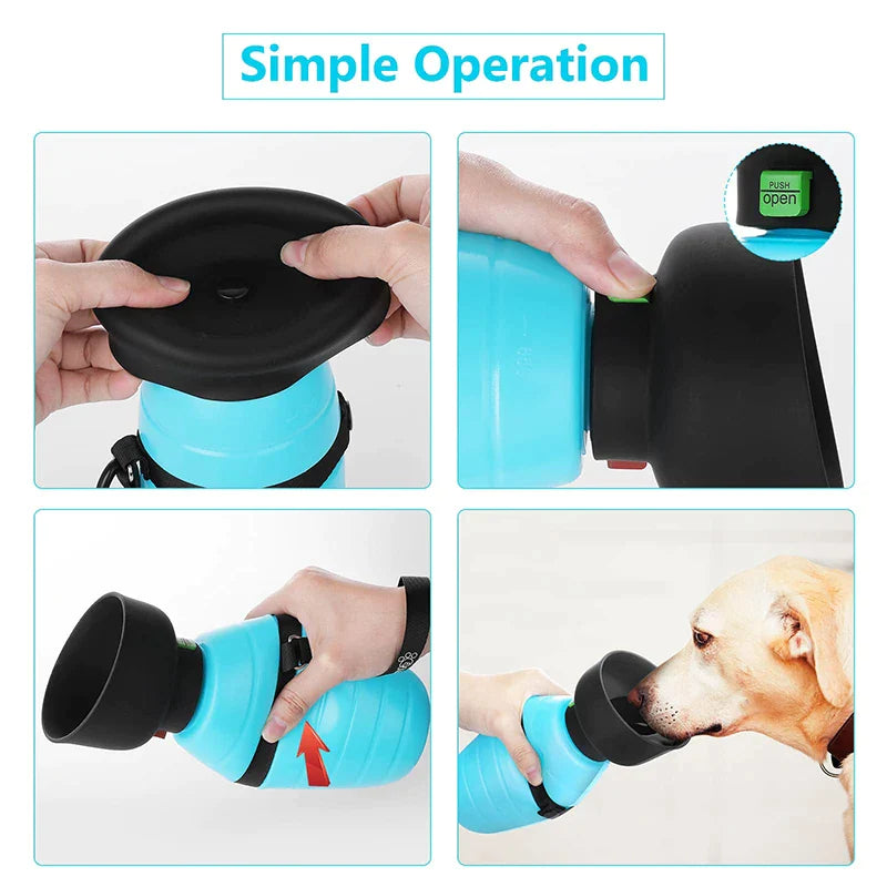 Lightweight Large Capacity Dog Water Bottle