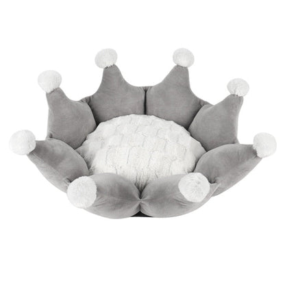 Fashion Crown Soft Dog Bed