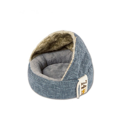 Luxury Warm Plush Doughnut Pet Bed