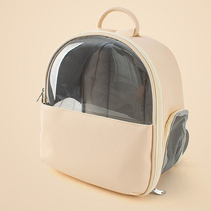 Leather Waterproof Pet Carrying Bag