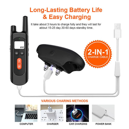 1600ft Ultrasonic Dog Training Shock Collar