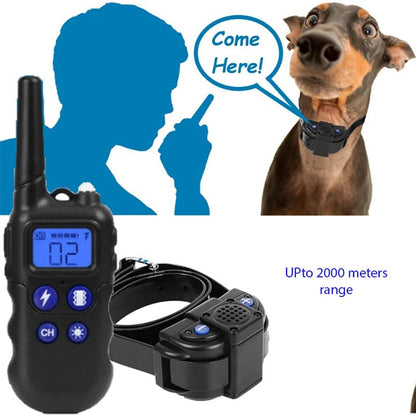2000m Walkie Talkie Dog Training Collar