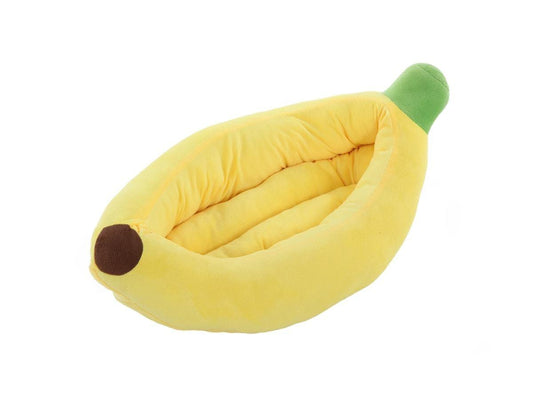 Funny Banana Cozy Dog Bed - Bark ‘n’ Paws
