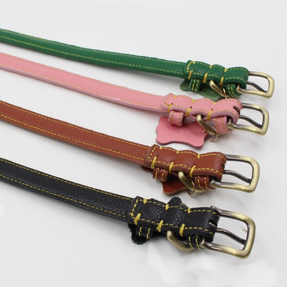 Leather Vintage Dog Collar