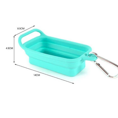 Outdoor Silicone Dog Bowl