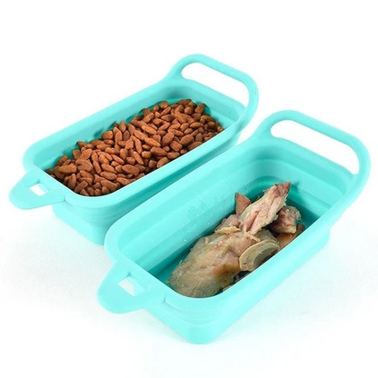 Outdoor Silicone Dog Bowl
