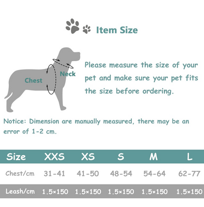 Reflective Dog Harness Vest