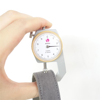 SOFT GREY Suede Fabric Dog Collar