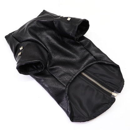 Cool Leather Dog Warm Jacket - Bark ‘n’ Paws