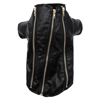 Cool Leather Dog Warm Jacket - Bark ‘n’ Paws